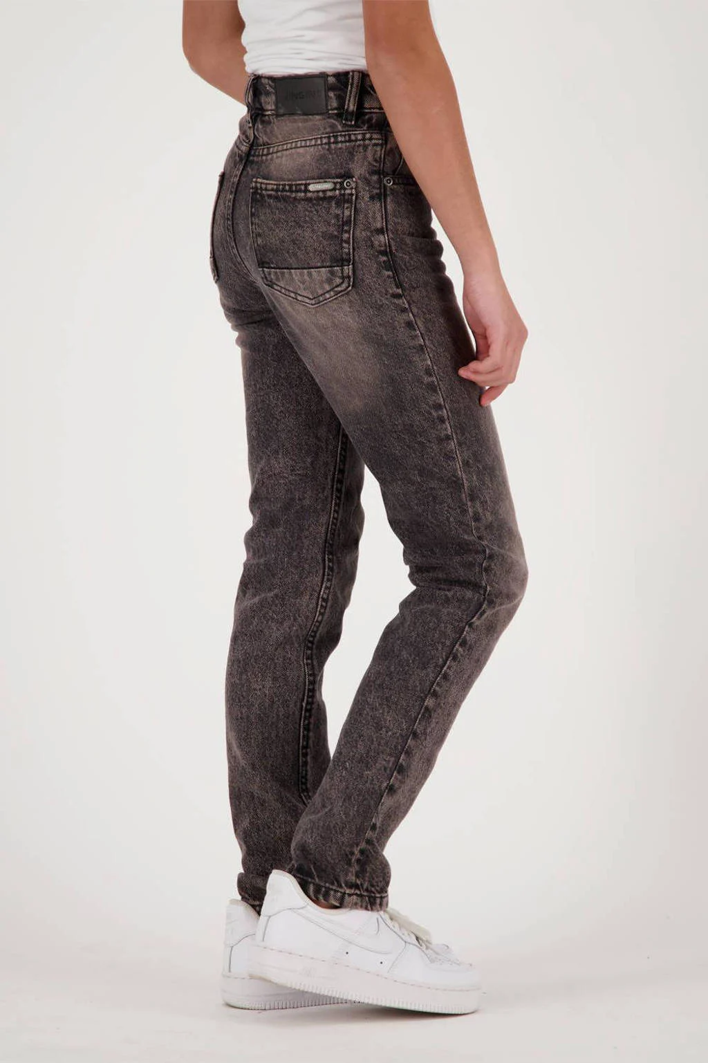 Vingino straight leg jeans Candy Overdye purple grey