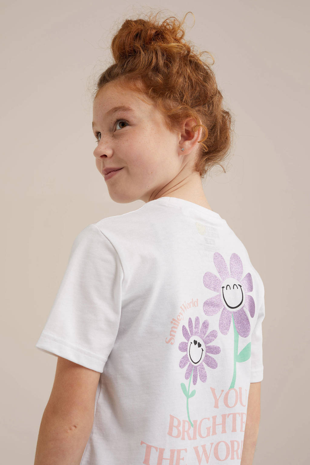WE Fashion t-shirt wit