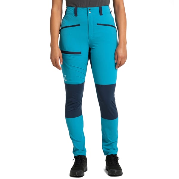 Pantalon randonnée HAGLÖFS MID SLIM PANT WOMEN MAUI BLUE/TARN BLUE
