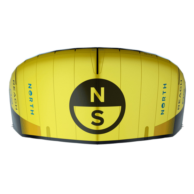 AILE DE KITESURF NORTH REACH 2024 SUNSET YELLOW