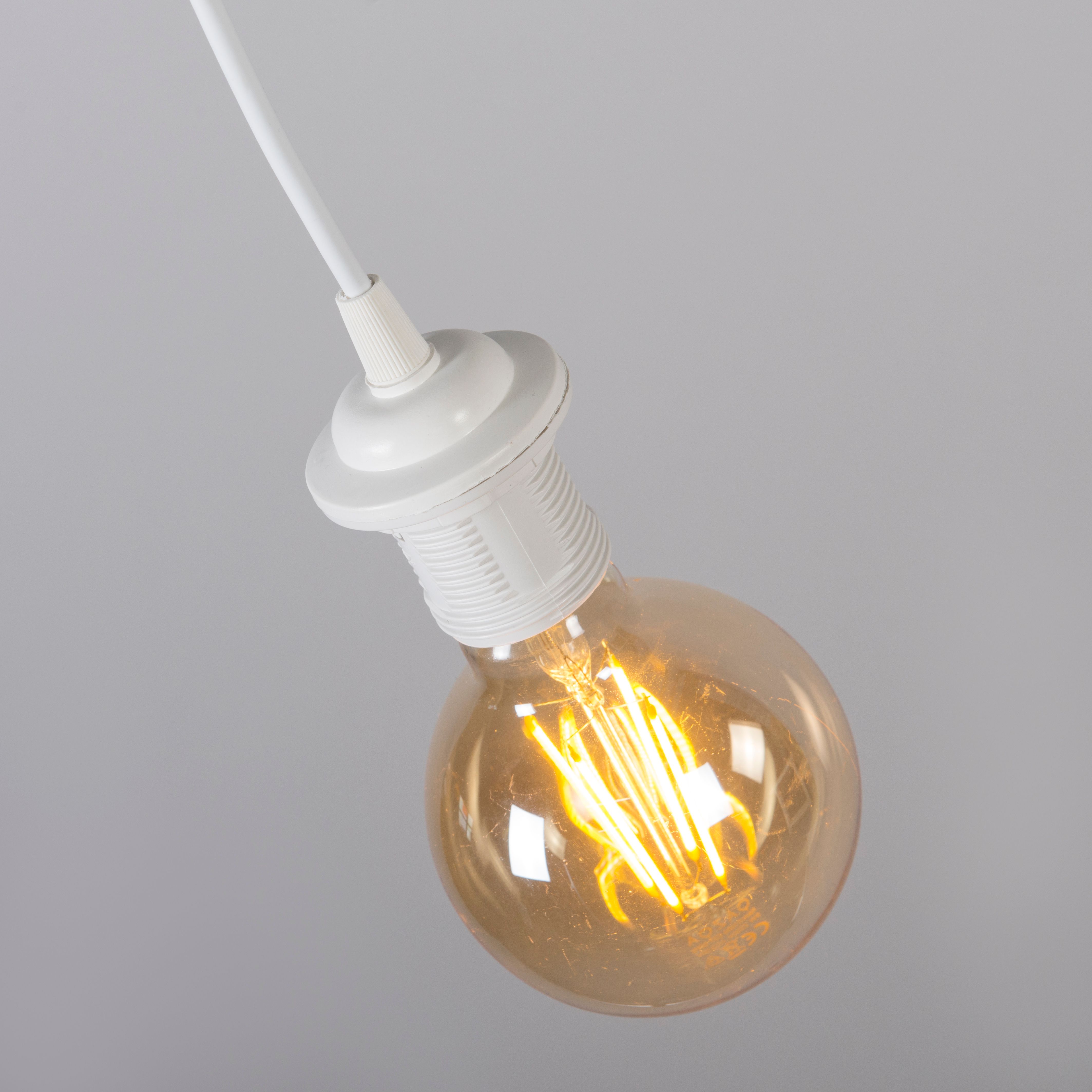 Set van 4 retro hanglampen goud 45 cm - Granny