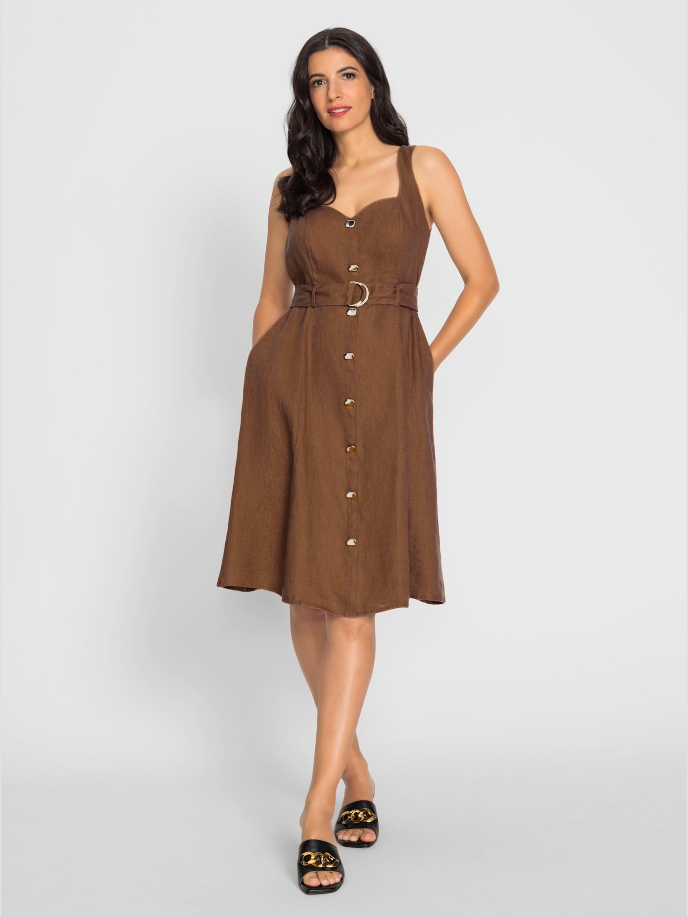 Robe en lin pur lin