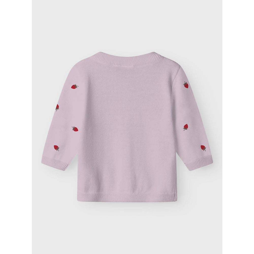 Køb Name It Light Lilac Detrille Strik Cardigan