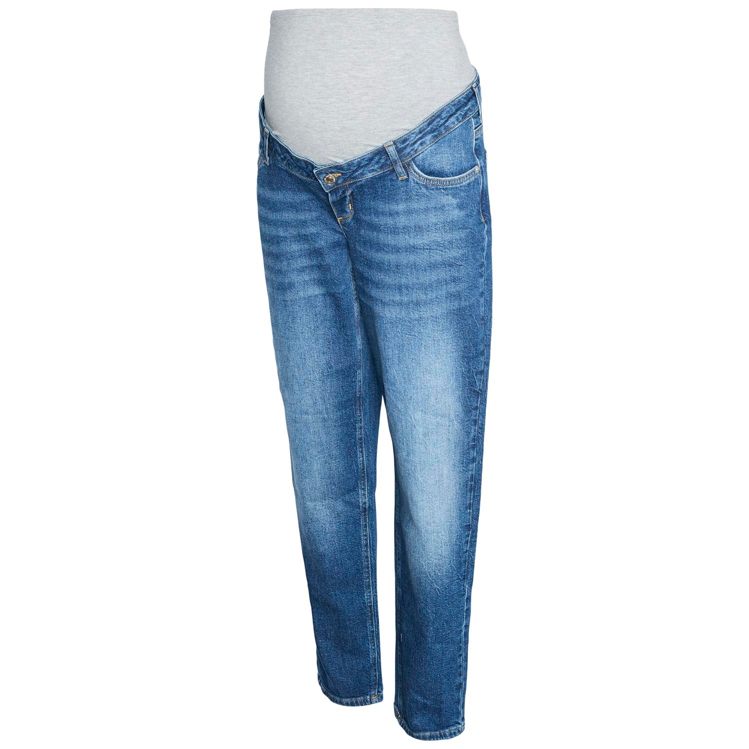VERO MODA zwangerschapsdenim lang effen denim