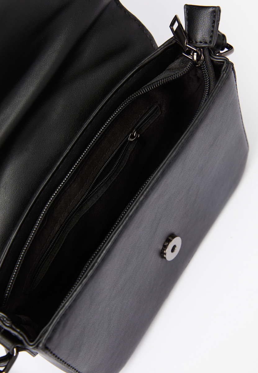 Sac bandoulière femme noire Rapsodize