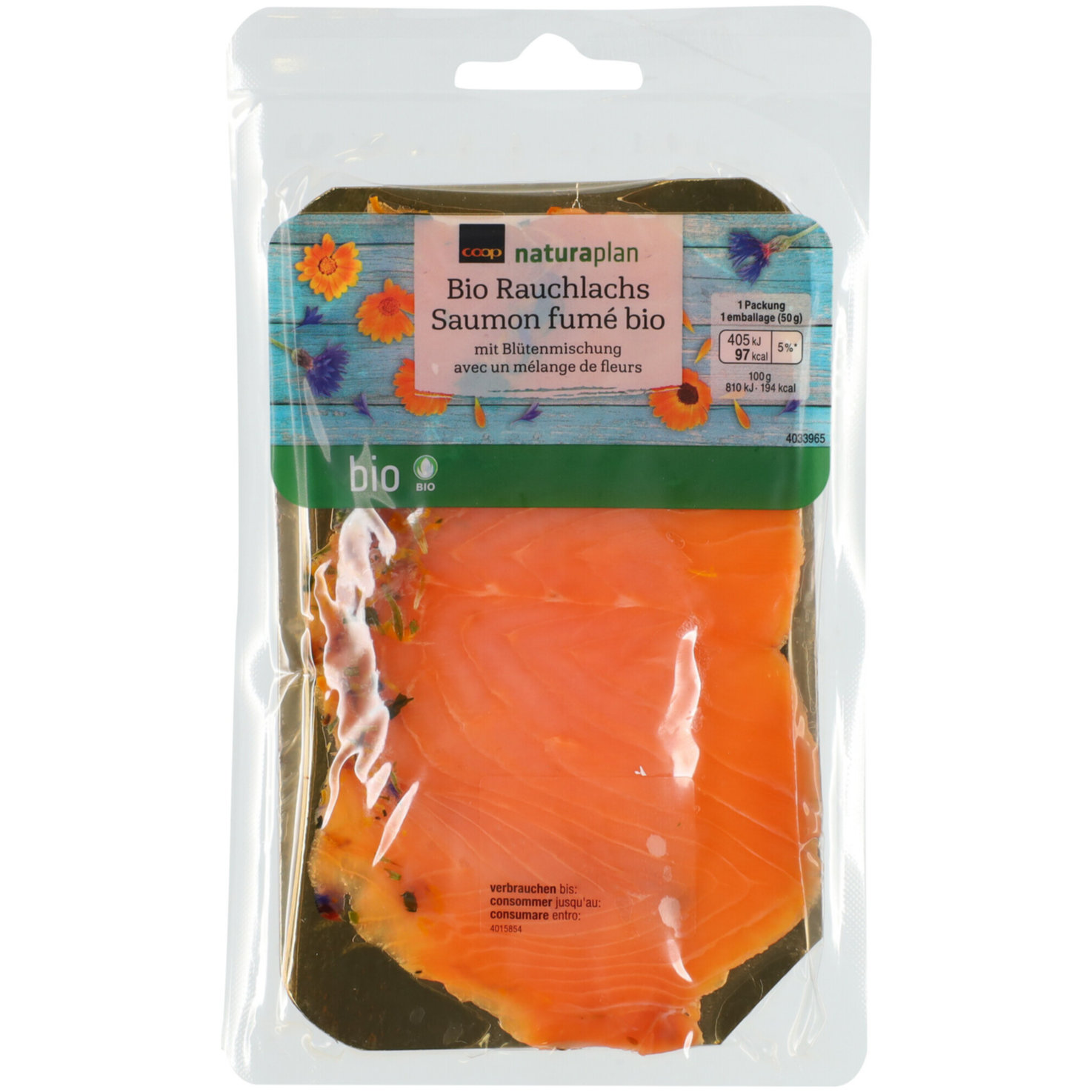 Naturaplan Bio Rauchlachs Blütenmischung