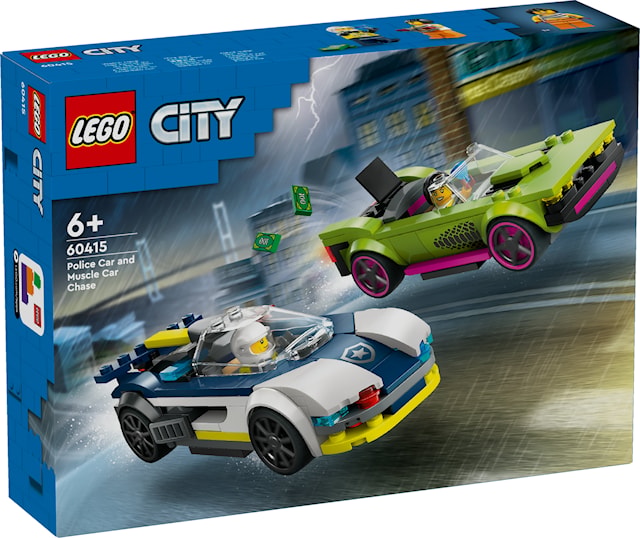 Politibil på muskelbil-jakt LEGO® City (60415)