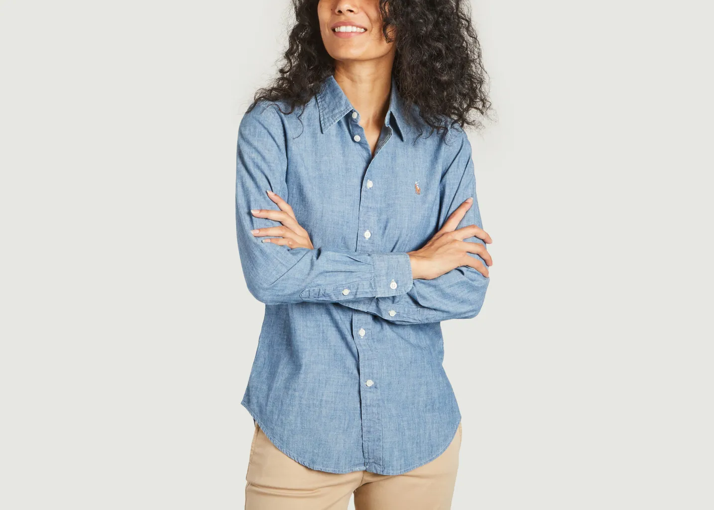Chemise en chambray de coton Polo Ralph Lauren
