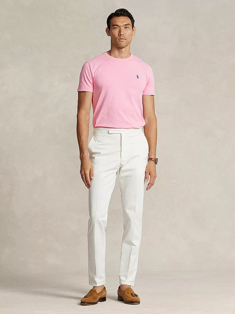 POLO RALPH LAUREN T-Shirt Custom Slim Fit rosa