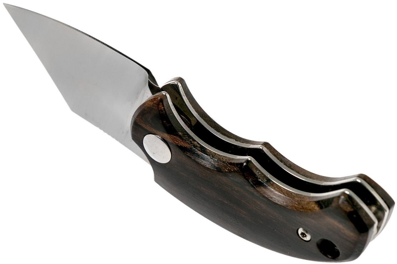 Fox BB Drago FX-519ZW Ziricote Wood zakmes, Bastinelli design