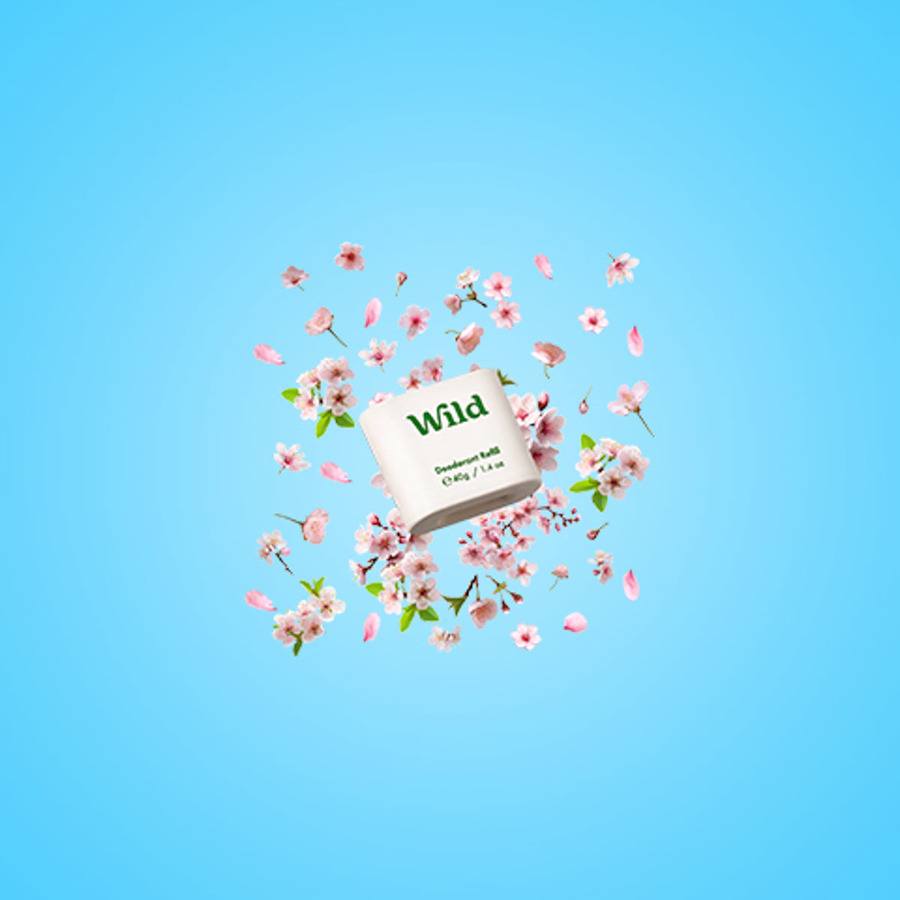 Wild Cherry Blossom Deo Refill 40g