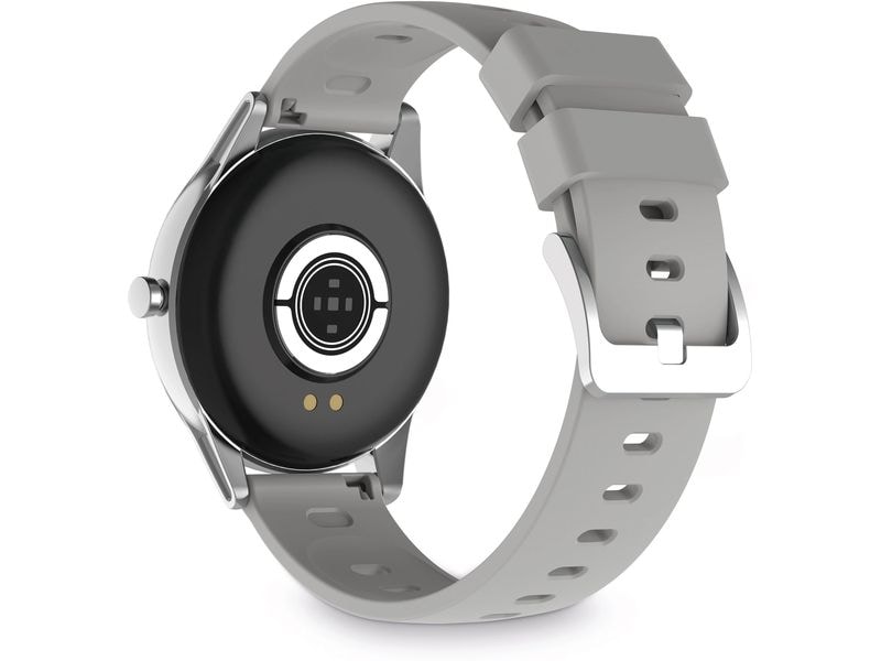 KSiX Smartwatch Globe Silver Ultradünne 1.28