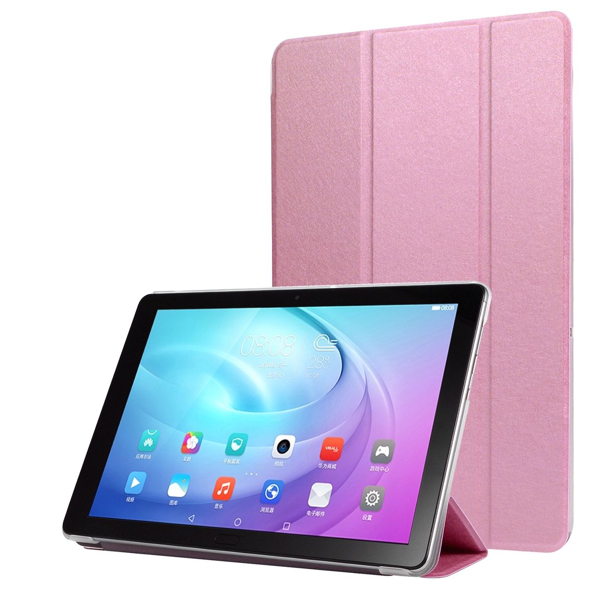 Schutz Tablet Hülle für Samsung Galaxy Tab A7 Case Cover Tasche Etuis Violett