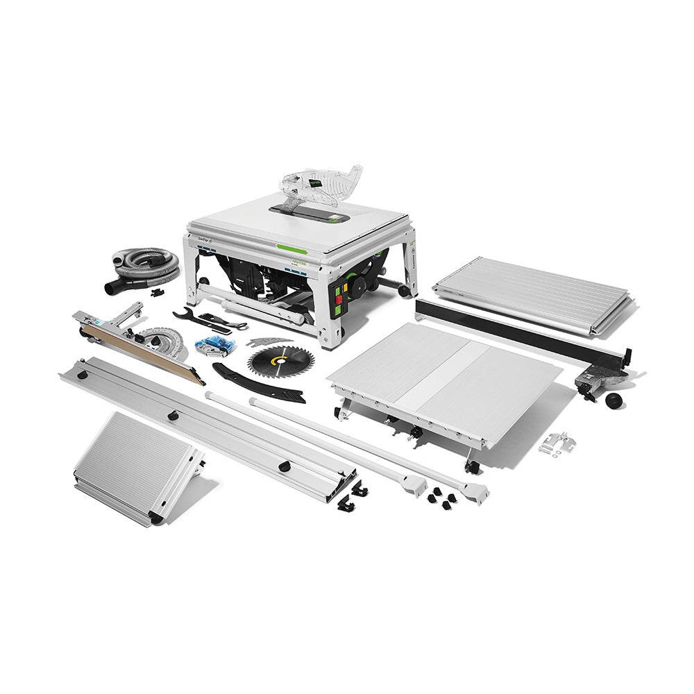 Conjunto de serra de mesa FESTOOL TKS 80 SawStop de 254 mm 575829