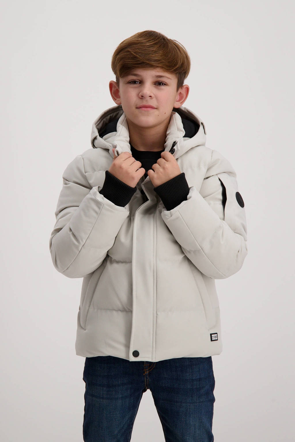 Cars gewatteerde winterjas BRONX offwhite