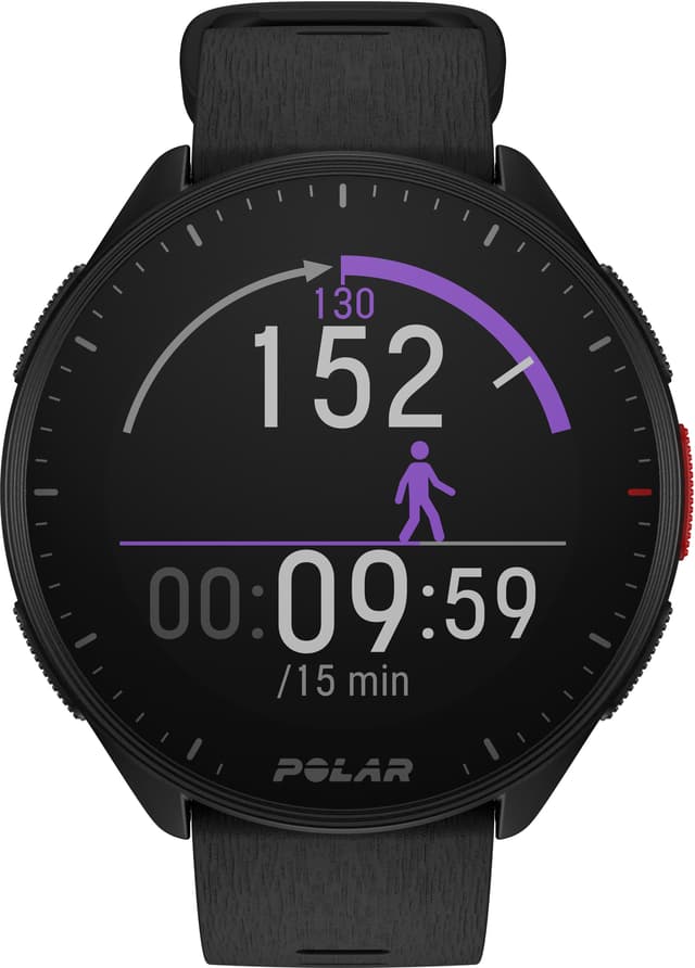 Polar Pacer sportsur S/L (sort)
