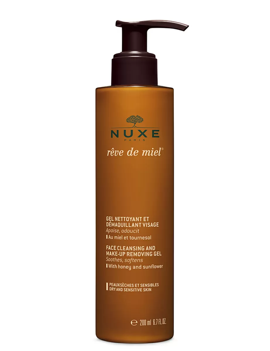 Nuxe Rêve de Miel Face Cleansing & Makeup Removing Gel - 200 ml