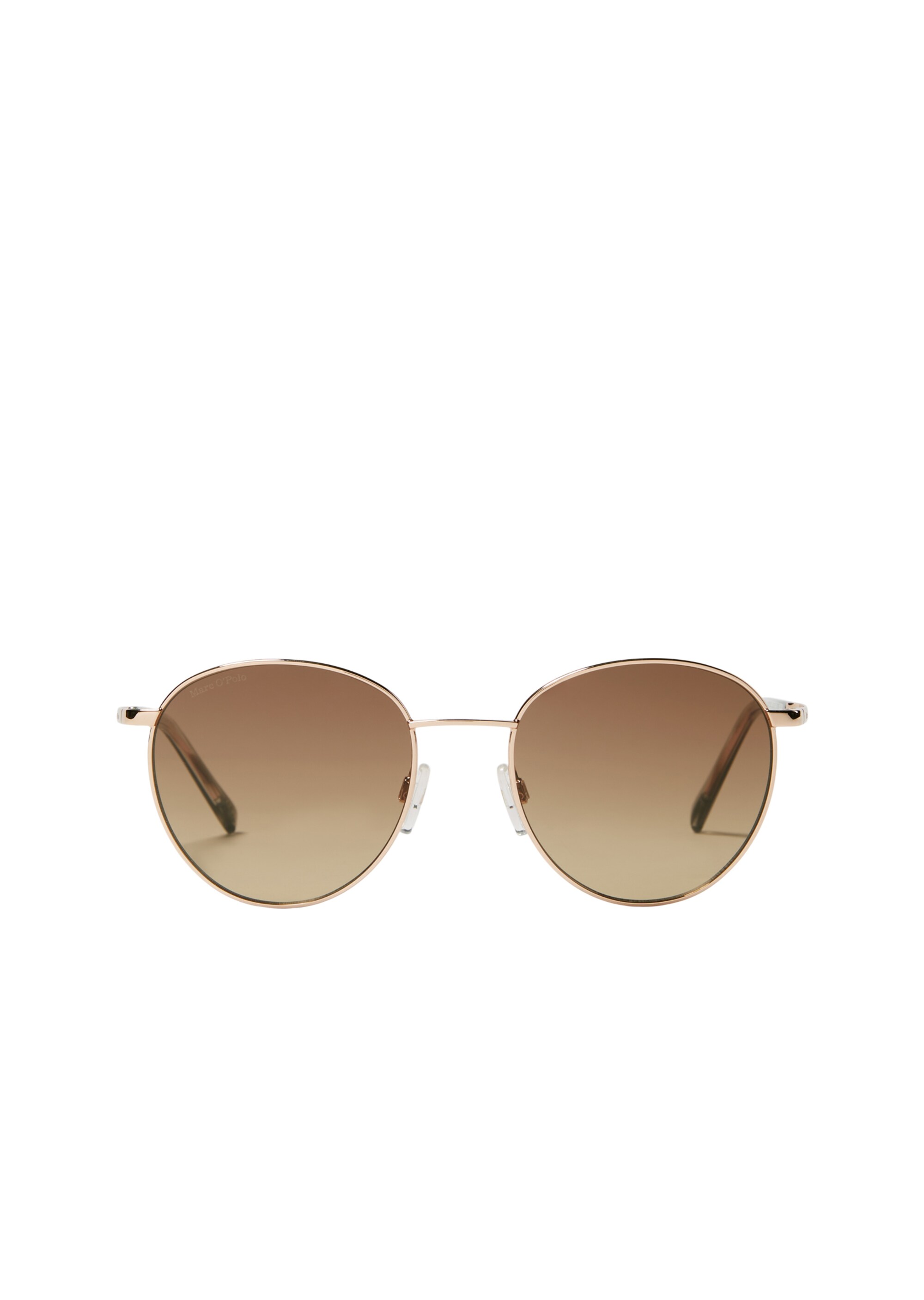 Unisex-Sonnenbrille mit runden Gläsern