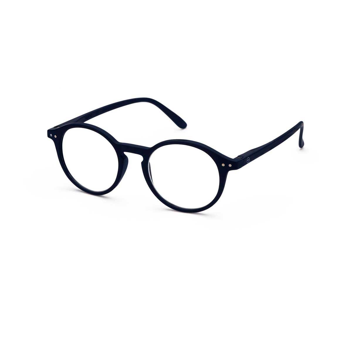 +3.00 Navy Circular Reading Glasses: Izipizi