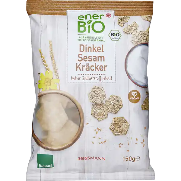 Dinkel Sesam Kräcker Bioland