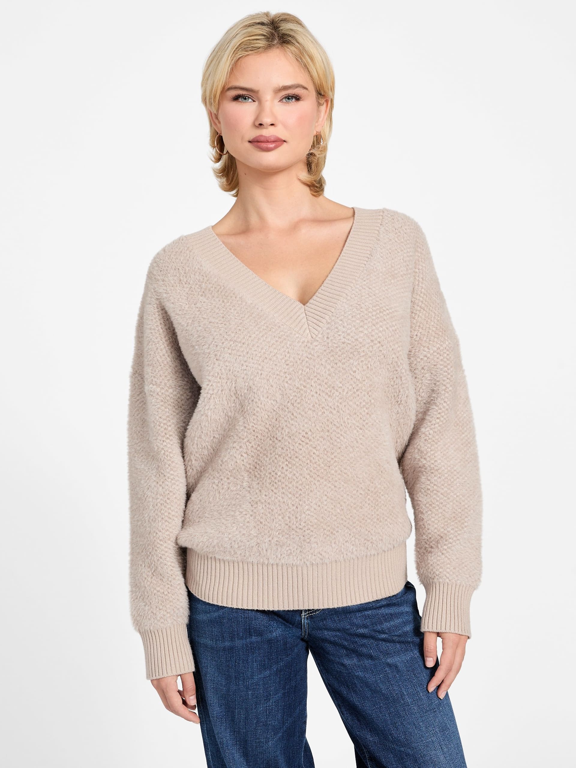 Suéter felpudo oversized Lydia