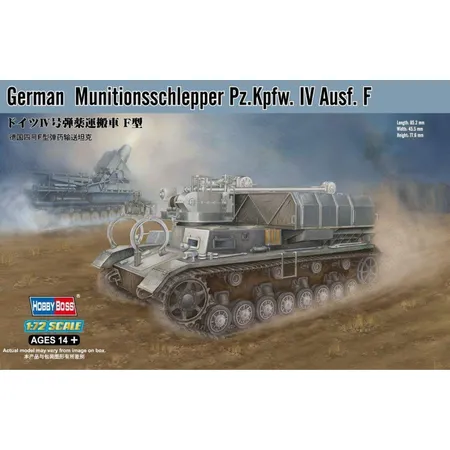 Hobby Boss Modellbaufahrzeug German Munitionsschlepper Pz. Kpfw. IV Ausf. F