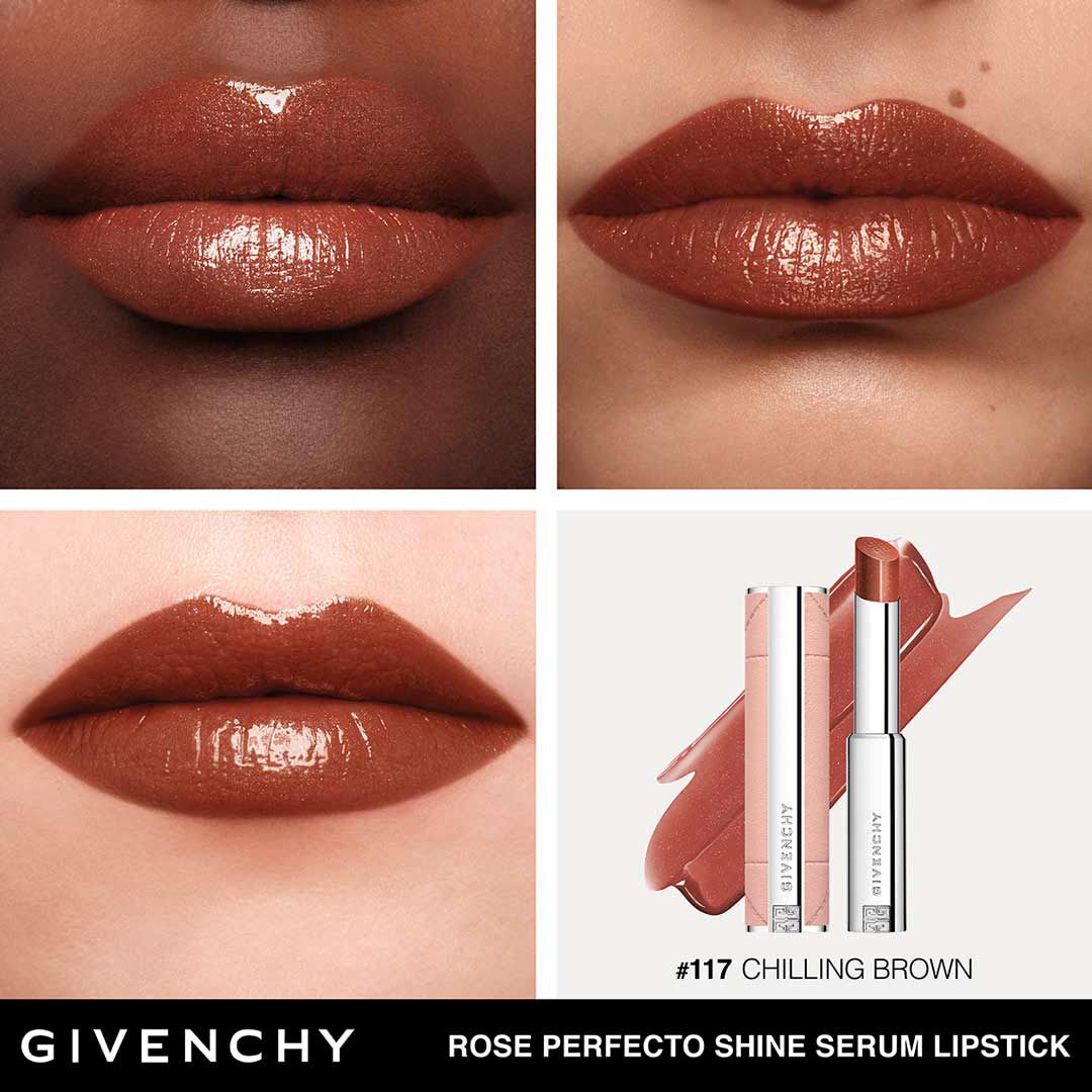 GIVENCHY LÁBIOS Rose Perfecto Shine