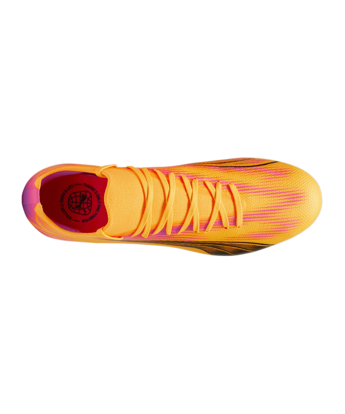PUMA ULTRA Match FG/AG The Forever Faster Orange Schwarz F03