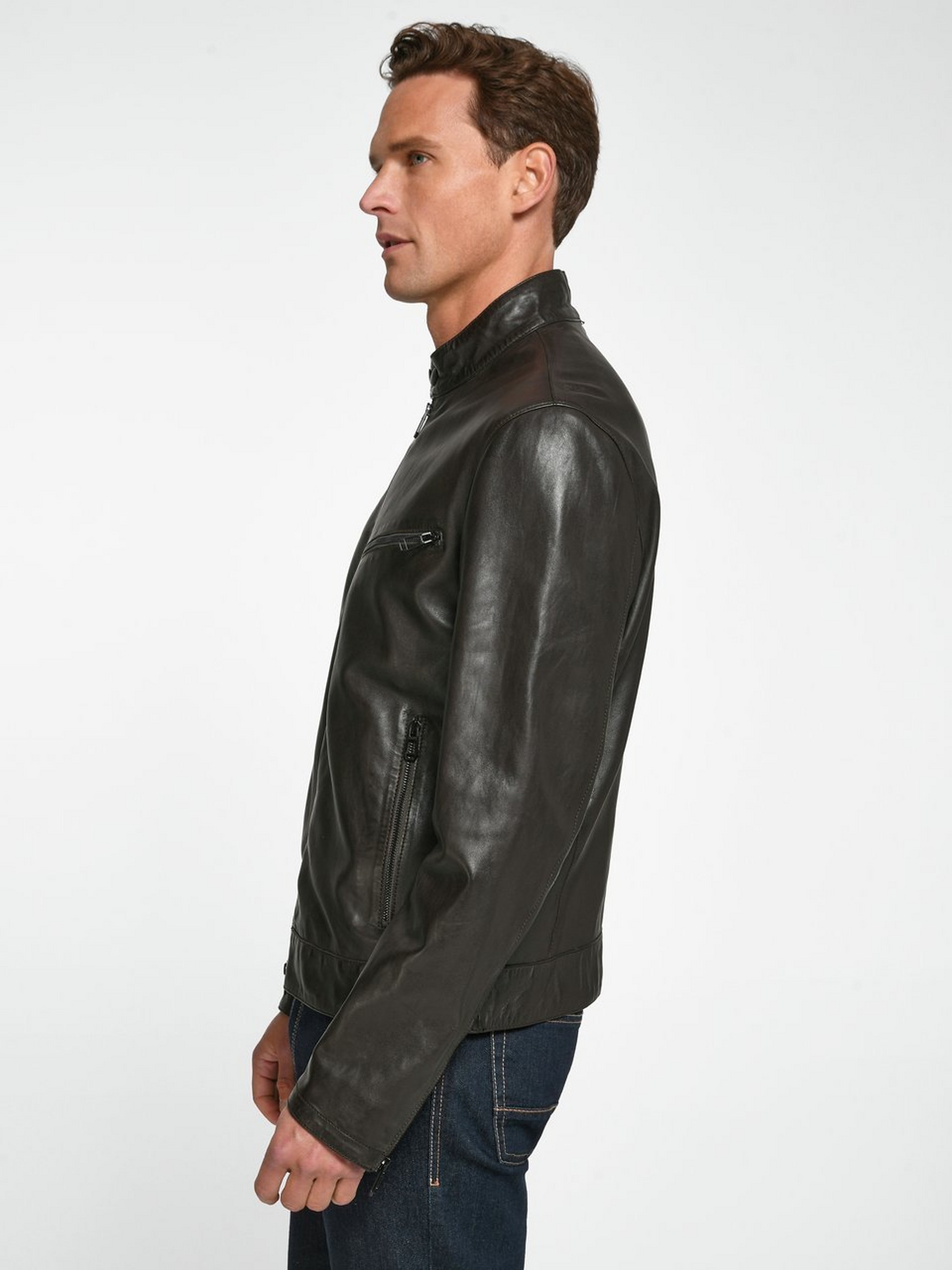 Lederjacke
