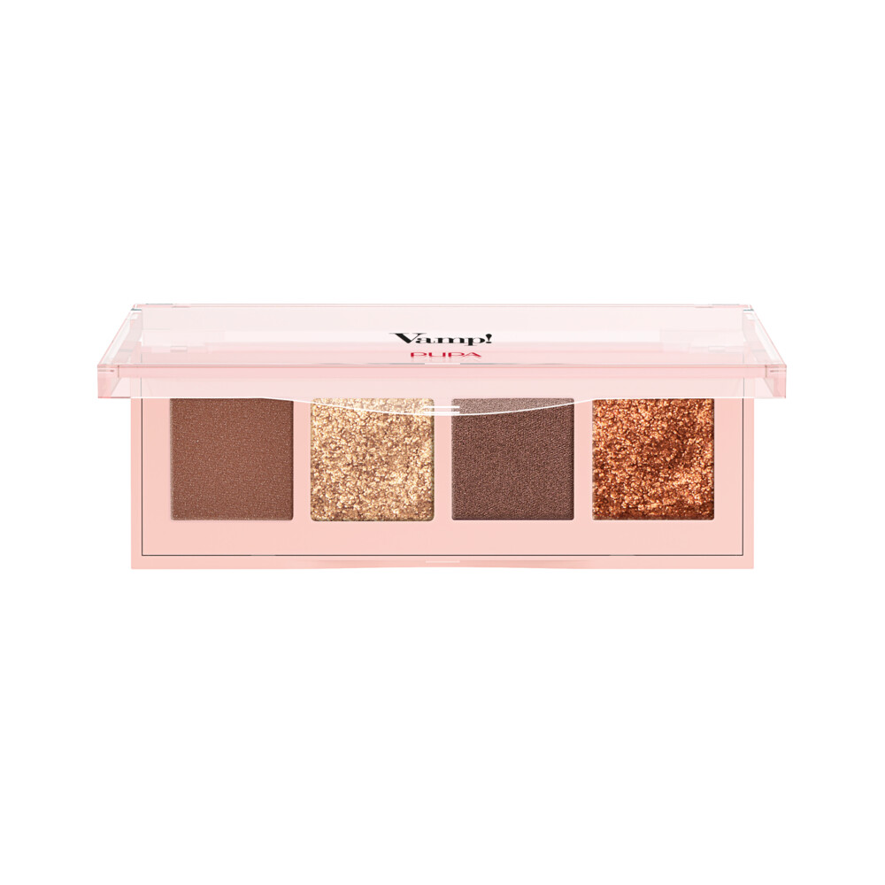 PUPA Milano Vamp! 4 Oogschaduw Palette 002 Gold Bronze5,2 gr