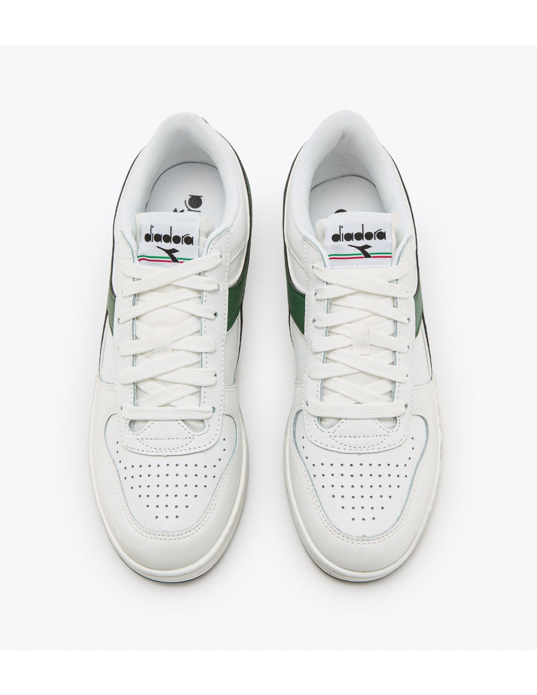diadora Sneakers Femme Magic Icona Low Blanc/Vert