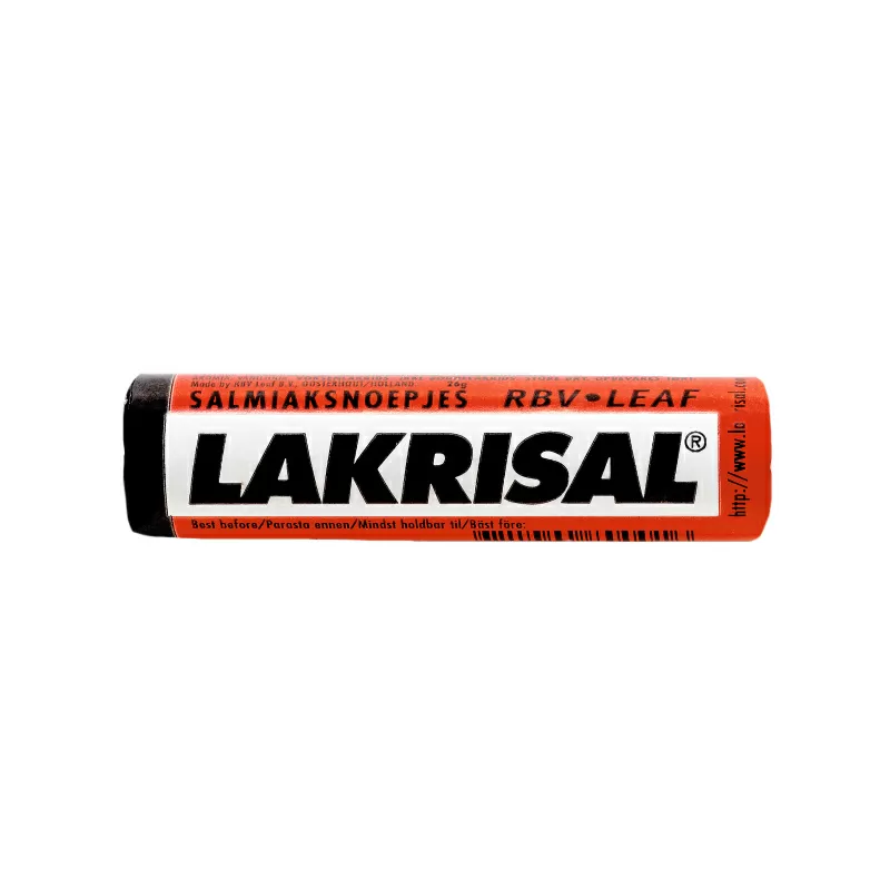 Lakrisal Salmiak Rød - 26 g