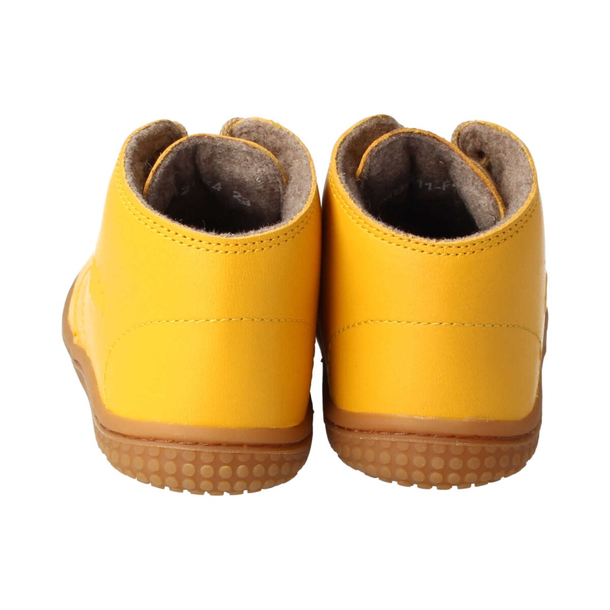 MB4211-F4 mustard SOFT-TOE BIO nappa fleece laces Weite/M
