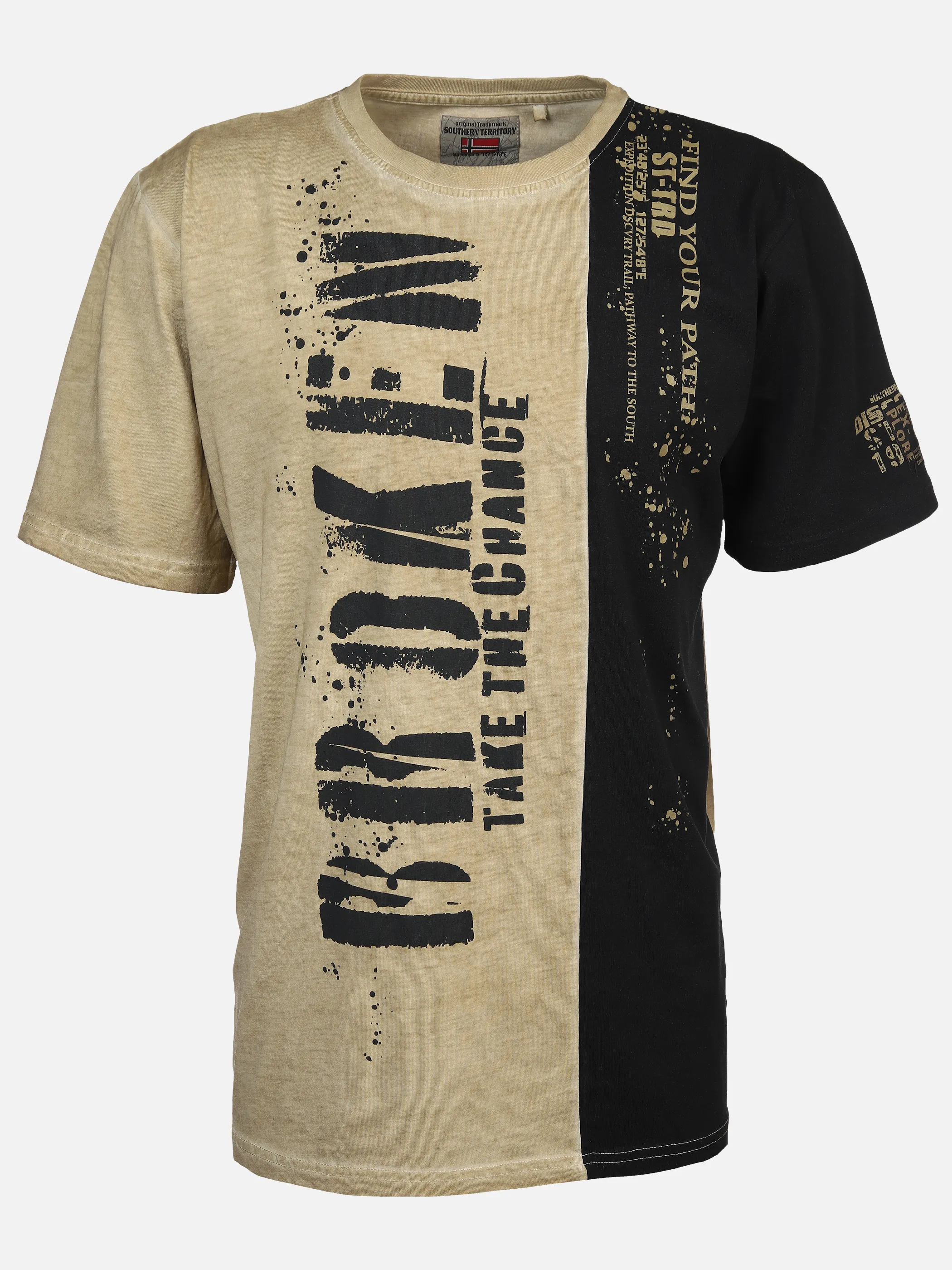 Herren Shirt mit Frontprint