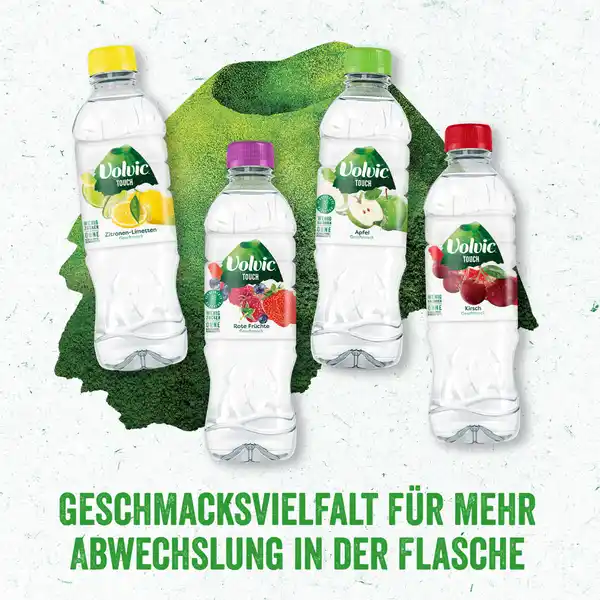 Mineralwasser mit Apfelgeschmack