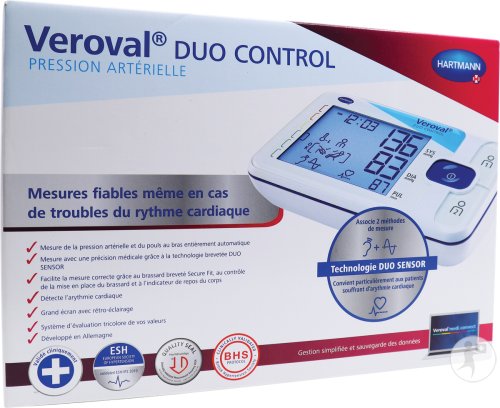 Hartmann Veroval Duo Control Pression Artérielle Large 1 Pièce