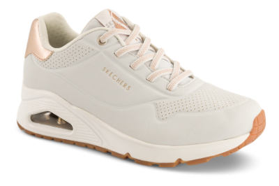 Skechers Street Uno Shimmer Away Sneaker Hvid 155196