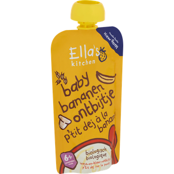 Ella's Kitchen Baby bananen ontbijtje 6+ biologisch 100 g