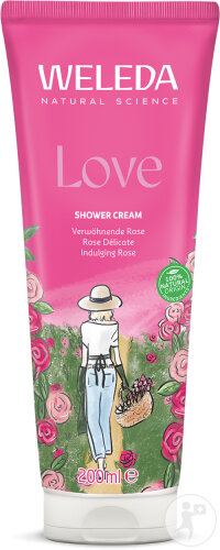 Weleda Aroma Shower Love Crème De Douche Harmonisante Tube 200ml