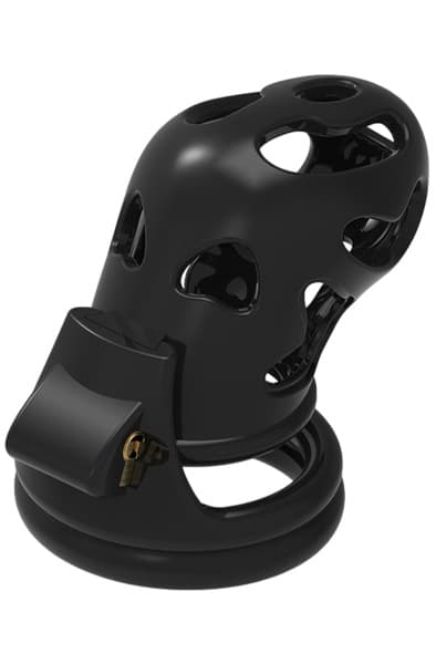 Cocklock Ghost Chastity Cage Black Kyskhetsbur