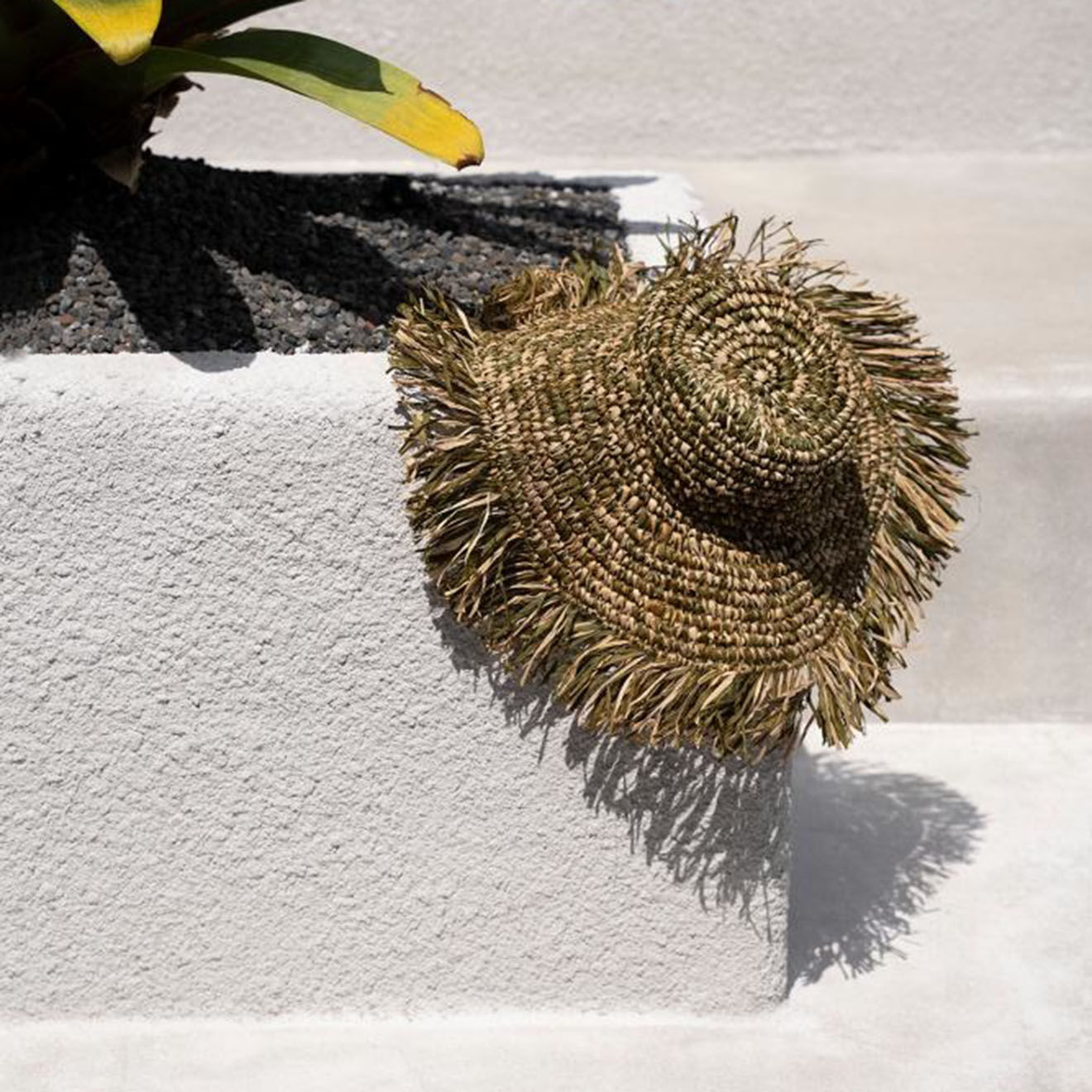 Bazar Bizar Chapeau Fiesta naturel/vert - 42x42x11 cm