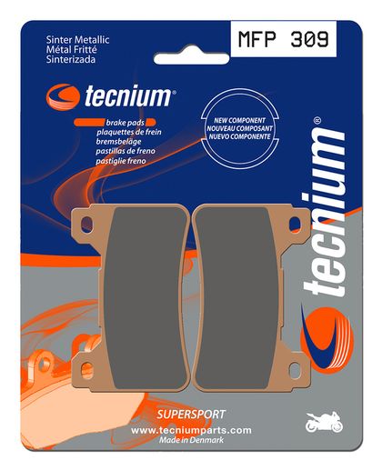 Plaquettes de freins Tecnium Trail Performance métal fritté - MFP339
