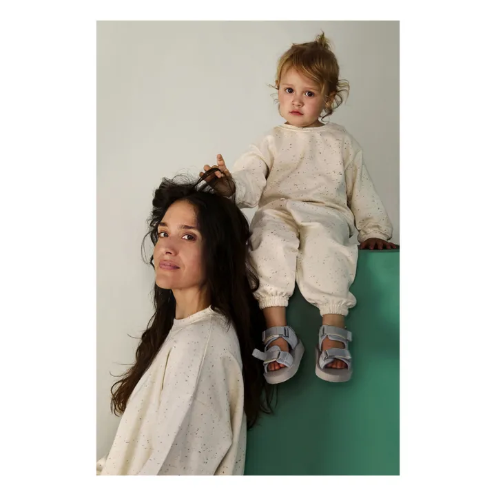Gray Label Jogger Coton Bio Sprinkles | Ecru