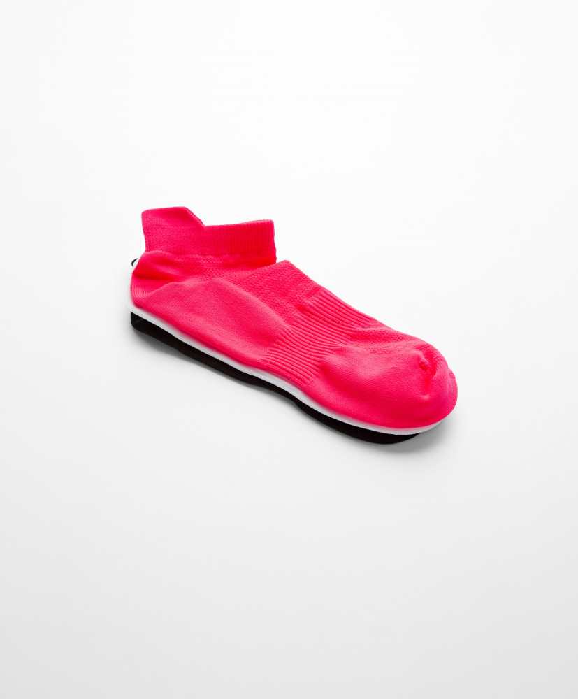 3 pares de meias esportivas de poliamida para tênis