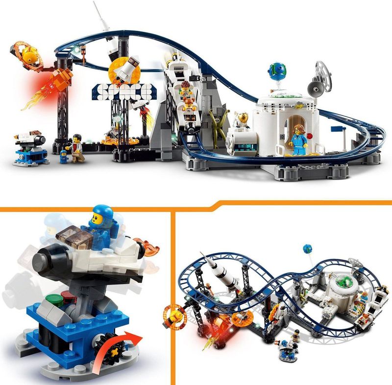 LEGO Creator - Ruimteachtbaan - Bouwstenen - Multicolor - 3in1 Set