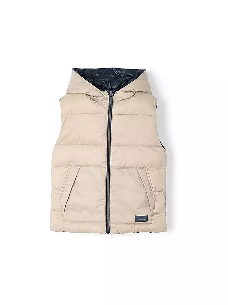 MAYORAL Jungen Wendesteppgilet beige
