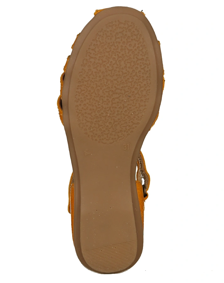 Sandalen BRIANNA in senfgelb