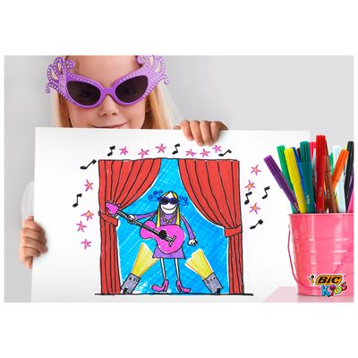 BIC Kids Visa - 18 Feutres