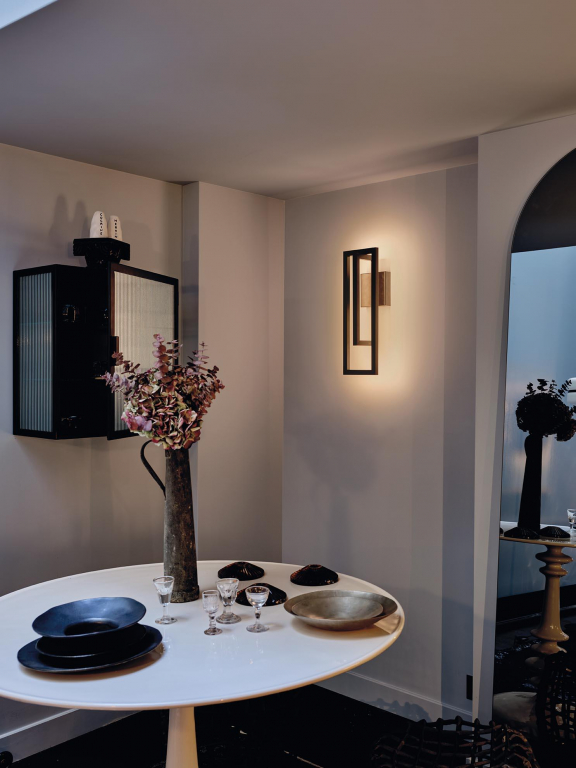 DCW éditions Borely wandlamp LED gold