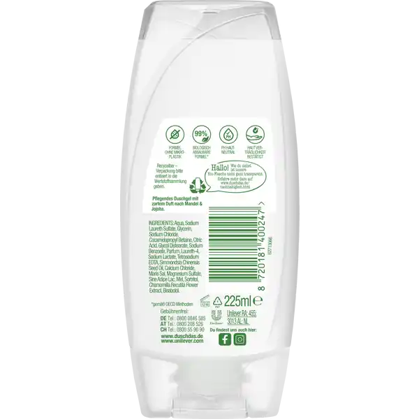 Duschgel Care Mandel Jojoba